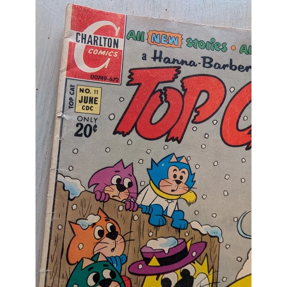 Top Cat June 1972 Vol. 3 No. 11 Charlton Comics